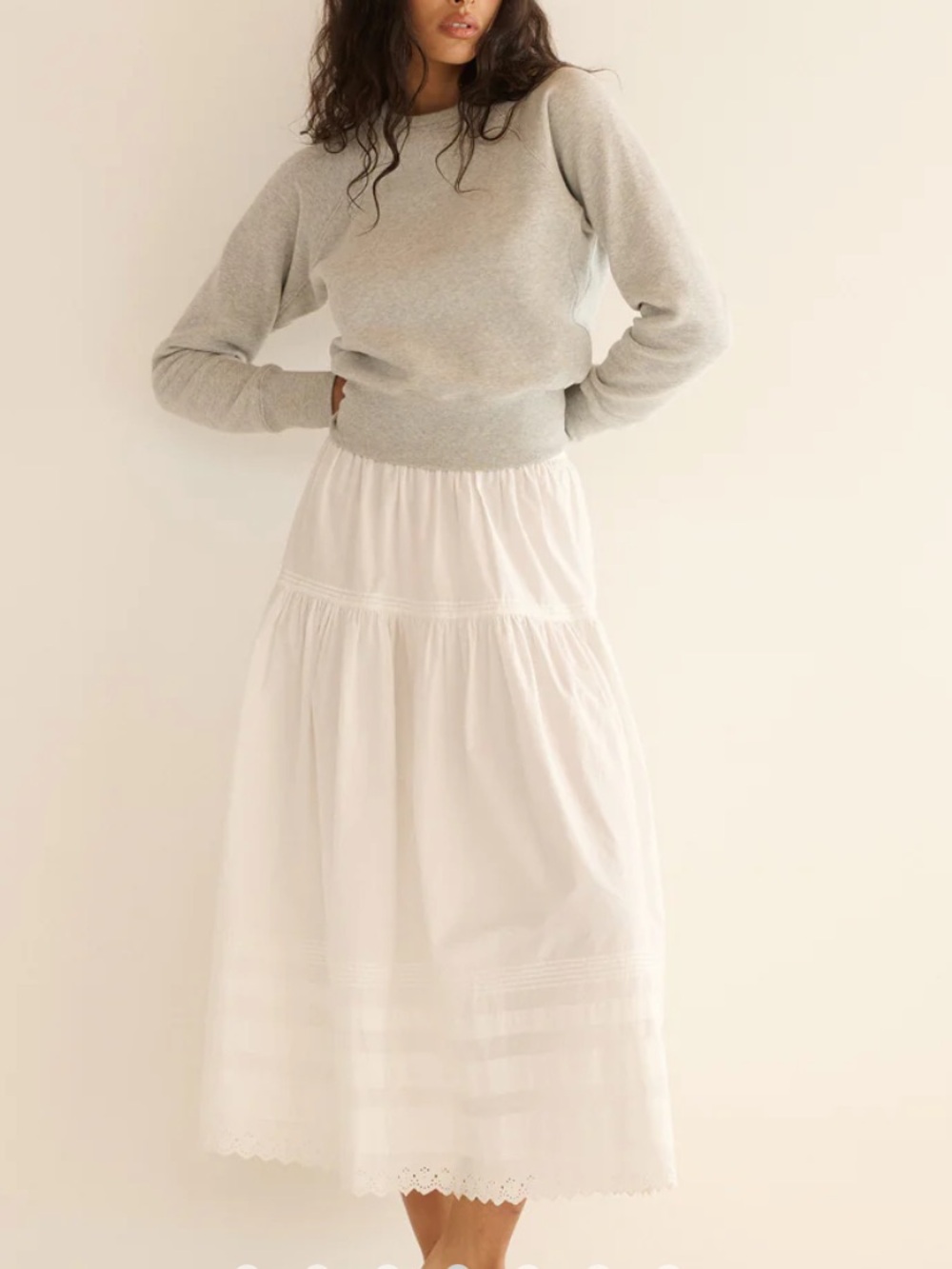 Doen Sebastian Skirt in Powder NWT in XXS - Picture 2 of 8